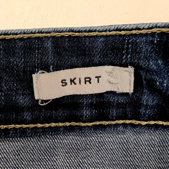 Kenneth Cole Reaction Denim Jeans Skirt size 6 - Picture 5 of 8